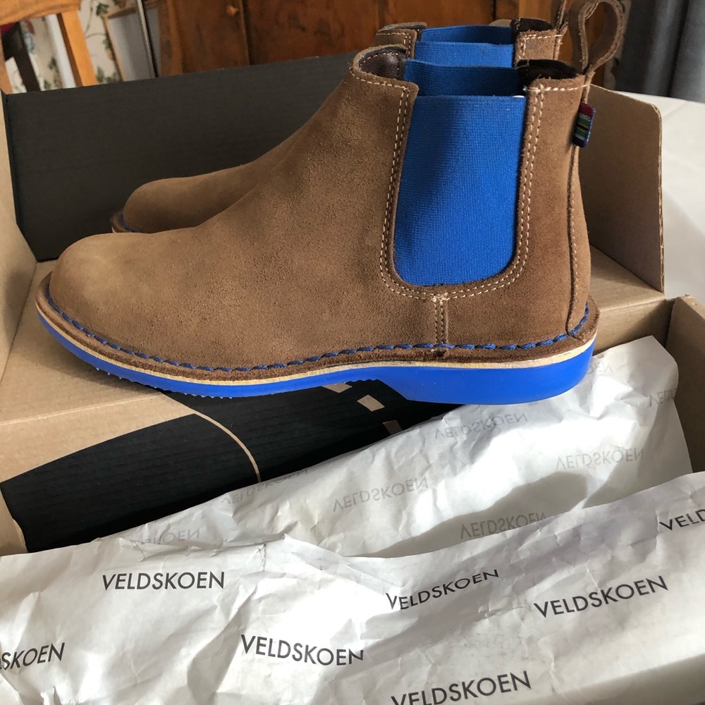 Veldskoen Chelsea Suede Boots